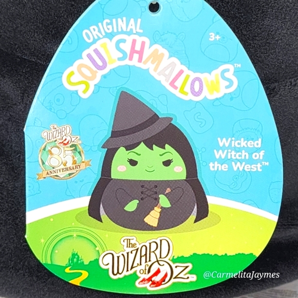 WICKED WITCH OF THE WEST 🧙‍♀️ Wizard of Oz 85th Anniversary Squishmallow ☆ NWT - Picture 3 of 10